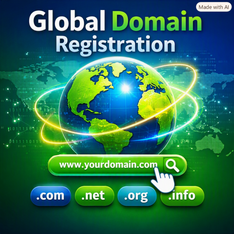 Registering an international domain