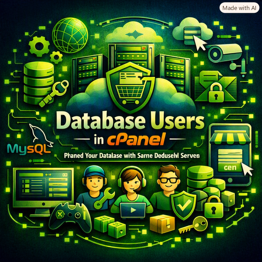 Database Users in CPanel